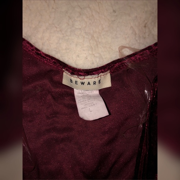 Velour cover up/kimono - Picture 3 of 4